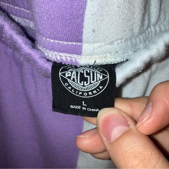 Pacsun Colorblock Spliced Jogger Sweatpants - Picture 9 of 10